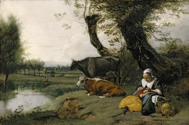 Scène pastorale, vers 1667-1668