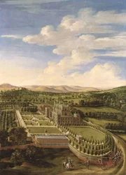 Wollaton Hall et parc, Nottingham, 1697