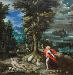 Création du monde, vers 1586-89 (huile sur toile)