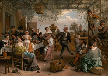 Le couple dansant, 1663