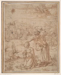 Décapitation de Sainte Barbe