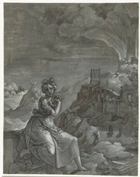 Cassandra pleure la destruction de Troie