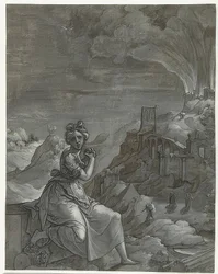 Cassandra pleurant la chute de Troie
