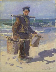 Un pêcheur de coquillages
