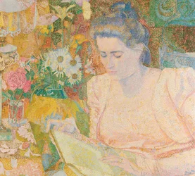 Portrait de Mme Marie Jeannette de Lange, vers 1900