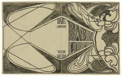 Conception de couverture pour : Louis Couperus, Babel, 1901