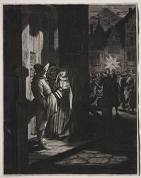Étoile des Rois, Une pièce de nuit, 1630