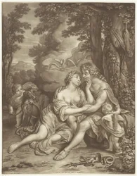 Vénus empêche Adonis de chasser