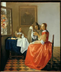 La Jeune Fille au verre de vin