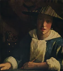 Jeune fille à la flûte, vers 1665-1675