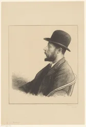 Portrait de George Hendrik Breitner