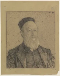 Portrait de Pieter Johannes Veth, âgé de 77 ans