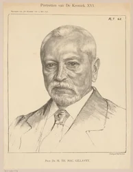 Portrait de Theodorus Hendrik Mac Gillavry à l