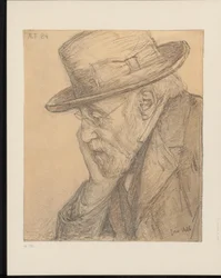 Gravure provenant des archives de Jan Veth