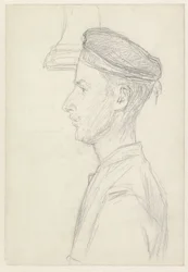 Timonier à bord du J.P. Coen