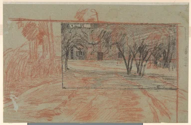 Deux études de paysage, mélangées