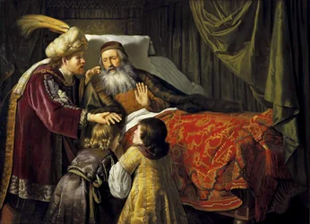Jacob bénit les fils de Joseph
