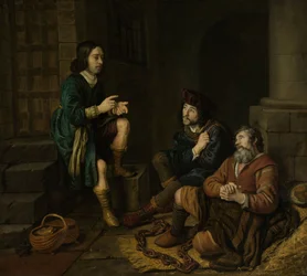Joseph interprète les rêves du boulanger et du majordome