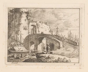 Porte de ville près d