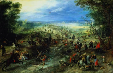 Raid sur une caravane de chariots
