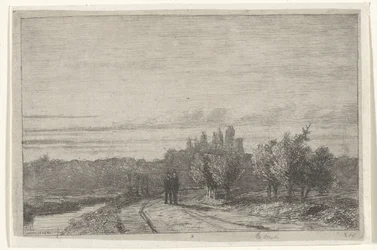 Vue de la Schenkweg depuis le Dôme