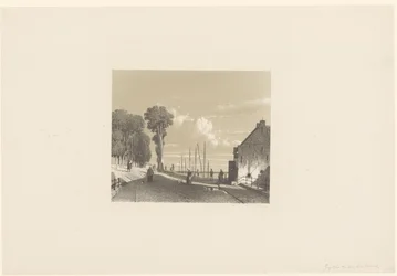 Vue de la Veerweg à Culemborg