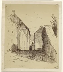 Vue sur la Zuidwal à Leerdam