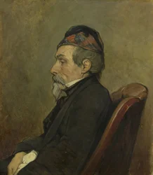 Portrait de Johan-Hendrick-Louis Meyer, peintre marin