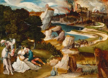 Loth et ses filles, 1523
