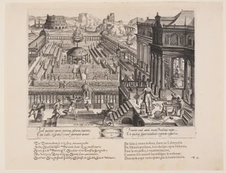 Corinthie, extrait de Theatrum Vitae Humanae (Les âges de l