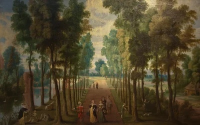 Jan Wildens (1586-1653) - Route au bord du ruisseau - Séville Bellas Artes 22-03-2011 12-05-54