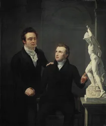 Louis Royer, sculpteur, et Albertus Bernardus Roothaan, courtier en valeurs mobilières, ami des arts et mécène des sciences