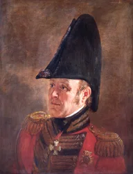 Portrait du général Sir George Cooke, soldat britannique, 1821