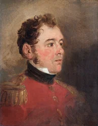 Portrait du général Sir James Shaw Kennedy, soldat britannique, 1821