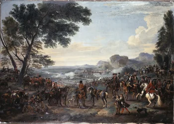 Le Roi Guillaume III et son armée au Siège de Namur
