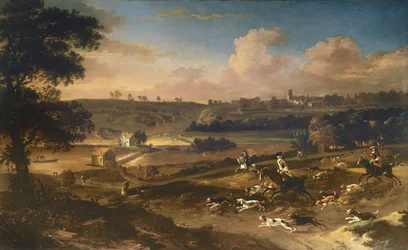 Chasse au cerf à Sprotborough