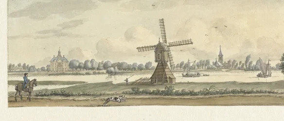 Vue de Tienhoven et de la maison Herlaar