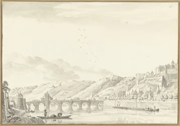 Vue de la ville et du château de Namur