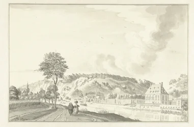 Château Daff, le long de la Meuse, au-dessus de Namur