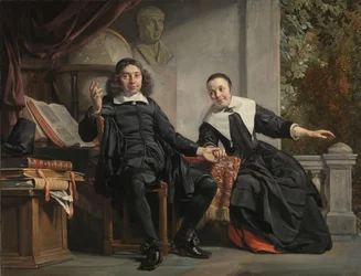 Abraham Casteleyn et sa femme, Margarieta van Bancken