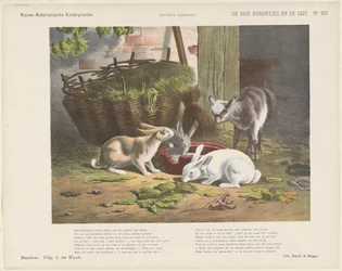 Les trois lapins et la chèvre