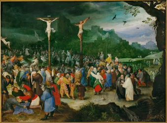 Crucifixion (peinture sur cuivre)