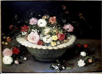 Fleurs dans un vase