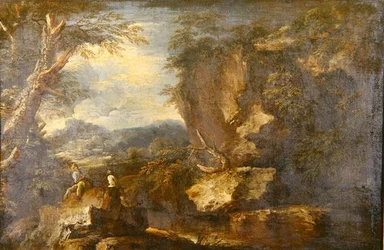 Paysage rocheux