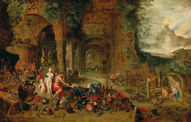 Vénus dans la forge de Vulcain