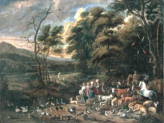 Noé et les animaux