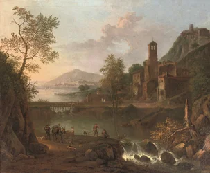 Paysage fluvial à l