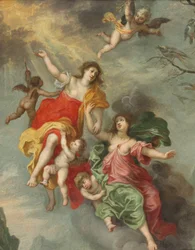 Allégorie avec putti