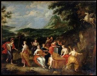 Pallas Athéna et les Muses, années 1630