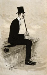 Un homme de la société parisienne